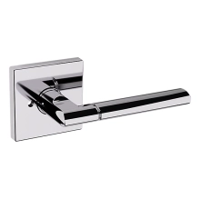 Baldwin<br />L021.260.PRIV IN STOCK - L021 Lever w/ R017 Rose - Privacy Set, Polished Chrome Finish L021260PRIV Quick Ship
