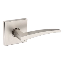 Baldwin<br />L022.056.PASS IN STOCK - L022 Lever w/ R017 Rose - Passage Set, Lifetime (PVD) Satin Nickel Finish L022056PASS Quick Ship