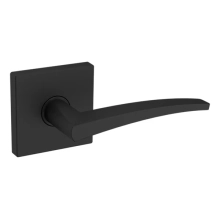 Baldwin<br />L022.190.RDM IN STOCK - L022 Lever w/ R017 Rose - Right-Hand Half Dummy, Satin Black Finish L022190RDM Quick Ship