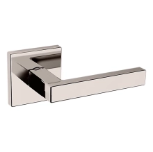 Baldwin<br />L023.055.RDM IN STOCK - L023 Lever w/ R017 Rose - Right-Hand Half Dummy, Lifetime (PVD) Polished Nickel Finish L023055RDM Quick Ship