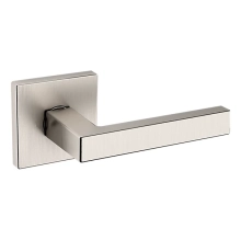Baldwin<br />L023.056.FD IN STOCK - L023 Lever w/ R017 Rose - Full Dummy Set, Lifetime Satin Nickel Finish L023056FD Quick Ship