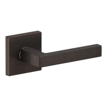 Baldwin<br />L023.112.LDM IN STOCK - L023 Lever w/ R017 Rose - Left-Hand Half Dummy, Venetian Bronze Finish L023112LDM Quick Ship
