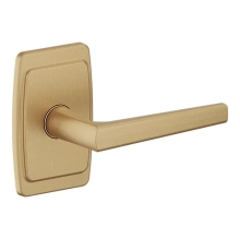 Baldwin<br />L024.033.LDM IN STOCK - L024 Lever w/ R046 Rose - Left-Hand Half Dummy, Vintage Brass Finish L024033LDM Quick Ship