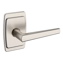 Baldwin<br />L024.056.LDM IN STOCK - L024 Lever w/ R046 Rose - Left-Hand Half Dummy, Lifetime (PVD) Satin Nickel Finish L024056LDM Quick Ship