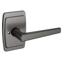 Baldwin<br />L024.102.PRIV IN STOCK - L024 Lever w/ R046 Rose - Privacy Set, Oil Rubbed Bronze Finish L024102PRIV Quick Ship