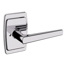 Baldwin<br />L024.260.PRIV IN STOCK - L024 Lever w/ R046 Rose - Privacy Set, Polished Chrome Finish L024260PRIV Quick Ship