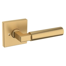 Baldwin<br />L029.044.PRIV IN STOCK - L029 Lever w/ R017 Rose - Privacy Set, Lifetime (PVD) Satin Brass Finish L029044PRIV Quick Ship