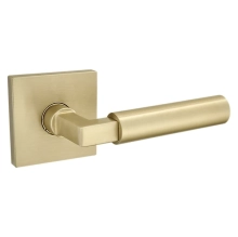 Baldwin<br />L029.044.RDM IN STOCK - L029 Lever w/ R017 Rose - Right-Hand Half Dummy, Lifetime (PVD) Satin Brass Finish L029044RDM Quick Ship