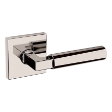 Baldwin<br />L029.055.LDM IN STOCK - L029 Lever w/ R017 Rose - Left-Hand Half Dummy, Lifetime (PVD) Polished Nickel Finish L029055LDM Quick Ship