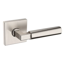 Baldwin<br />L029.056.LDM IN STOCK - L029 Lever w/ R017 Rose - Left-Hand Half Dummy, Lifetime (PVD) Satin Nickel Finish L029056LDM Quick Ship