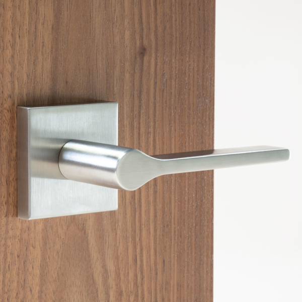 L07 Door Lever 7 with Square Rose