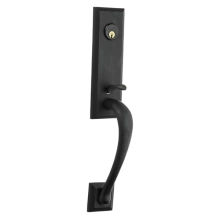 Baldwin - M502.102.ENTR - CODY 3/4 ESCUTCHEON TRIM - MORTISE ENTRY - OIL RUBBED BRONZE M502102