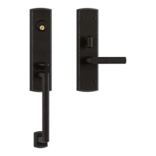 Baldwin - M516.102. - SOHO ESCUTCHEON - MORTISE ENTRY - OIL RUBBED BRONZE M516102
