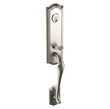 Baldwin - M522.056.ENTR - BETHPAGE 3/4 ESCUTCHEON - MORTISE ENTRY - LIFETIME SATIN NICKEL M522056