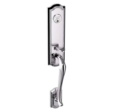 Baldwin - M522.260.ENTR - BETHPAGE 3/4 ESCUTCHEON - MORTISE ENTRY - POLISHED CHROME M522260