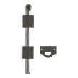 Rocky Mountain Hardware MB14<br />SURFACE BOLT WITH 2 5/16" TALL BRIGGS MOUNTING BRACKETS AND 1" BOLT