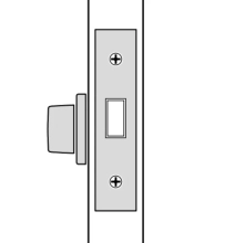 FSB Door Hardware <br />MDD Deadbolt Function R - FSB Deadbolt Series MDD - Function R - Thumbturn Deadbolt