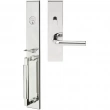 INOX Unison Hardware<br />ME MT - Metropolis Series ME Mortise Entry Handleset in AISI 304 Stainless Steel - Keyed Entry