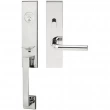 INOX Unison Hardware<br />MH MT - Manhattan Series MH Mortise Entry Handleset in AISI 304 Stainless Steel - Keyed Entry
