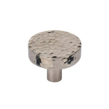 Ashley Norton<br />MK3880-032 - Manzoni Hammered Disc Knob 1 1/4"