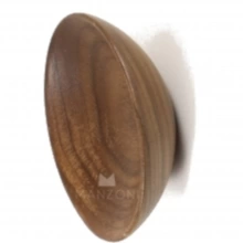 Ashley Norton<br />MN4328-065 - Manzoni 2-1/2" Designer Wood Round Concave Knob