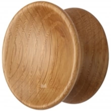 Ashley Norton<br />MN4415-056 - Manzoni 2-1/2" Designer Wood Yo-Yo Knob