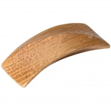 Ashley Norton<br />MN6800-032 - Manzoni 2-5/8" Designer Wood Ridged Pull