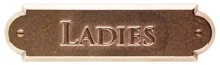 Rocky Mountain Hardware<br />NAMEPL-LADIES - ROCKY MOUNTAIN NAMEPLATE LADIES