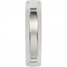 Accurate - NCP-S-BP - Narrow Crescent Pull, with Push Plate