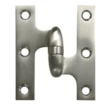 Deltana<br />OK3025B - 3" X 2 1/2" Olive Knuckle Hinge