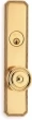 Omnia<br />25430 - Omnia Solid Brass Mortise Knob Lockset- 25430