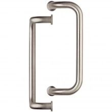 Omnia - 4019 - 13 1/4" Modern Stainless Steel Door Pull