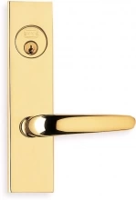 Omnia - 4762 - Omnia Solid Brass Mortise Lever Lockset- 4762
