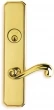 Omnia<br />D11055 - Omnia Solid Brass Deadbolt Lever Lockset- D11055
