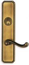 Omnia - D24570 - Omnia Solid Brass Deadbolt Lever Lockset- D24570