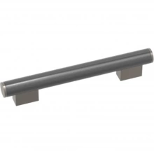 Turnstyle Designs - P3546 - Recess Amalfine, Cabinet Handle, Barrel Coffin Leg Scroll