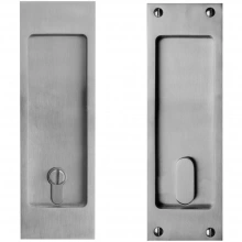Linnea  - PL210-PR - Privacy Pocket Door Lock with Oval Turn Piece
