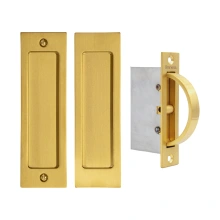 Linnea <br />PL160S-00-FD - Square Pocket Door Lock