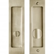 Linnea <br />PL160S-ST-PR - Square Pocket Door Lock with Straight Turn Piece