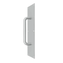 Deltana<br />PPH4016 - Pull Plate with Handle 4" x 16" S/S
