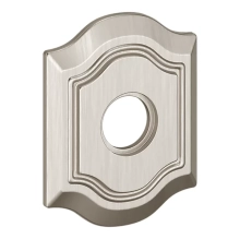 Baldwin<br />R027.056 - 3" BETHPAGE ROSE - LIFETIME SATIN NICKEL R027056
