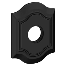 Baldwin<br />R027.190 - 3" BETHPAGE ROSE - SATIN BLACK R027190