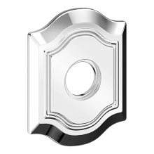 Baldwin<br />R027.260 - 3" BETHPAGE ROSE - POLISHED CHROME R027260