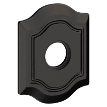 Baldwin<br />R027.402 - 3" BETHPAGE ROSE - DISTRESSED OIL RUBBED BRONZE R027402