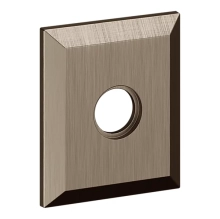 Baldwin<br />R033.076 - 3" SQUARED ROSE - LIFETIME (PVD) GRAPHITE NICKEL R033076