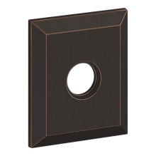 Baldwin<br />R033.112 - 3" SQUARED ROSE - VENETIAN BRONZE R033112