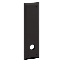 Baldwin<br />R035.102 - 10" RECTANGULAR ROSE - ENTRY OR PASSAGE/PRIVACY - OIL RUBBED BRONZE R035102