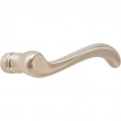 First Impressions Custom Door Pulls<br />RHO - Rhone Lever with Large Rosette for Standard 2-1/8" Bore Hole
