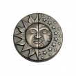 Rocky Mountain Hardware<br />8" Diameter Left & Right  - Sun - Moon Door Pull - CALL FOR PRICE