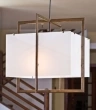 Rocky Mountain Hardware<br />C400FB-LED - Cube Chandelier with Flat Box and LED Lamps